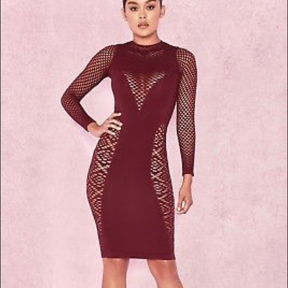 HOUSE OF CB SILVY DRESS XS